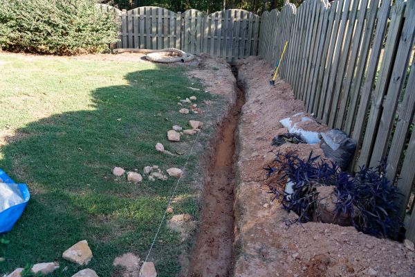 Trench Drain Installation in Sylvania