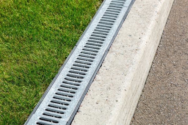 Courtyard Drain Installation in Sylvania