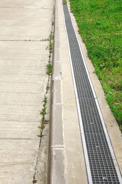 Concrete Drain Installation in Sylvania